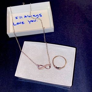 Necklace and ring set